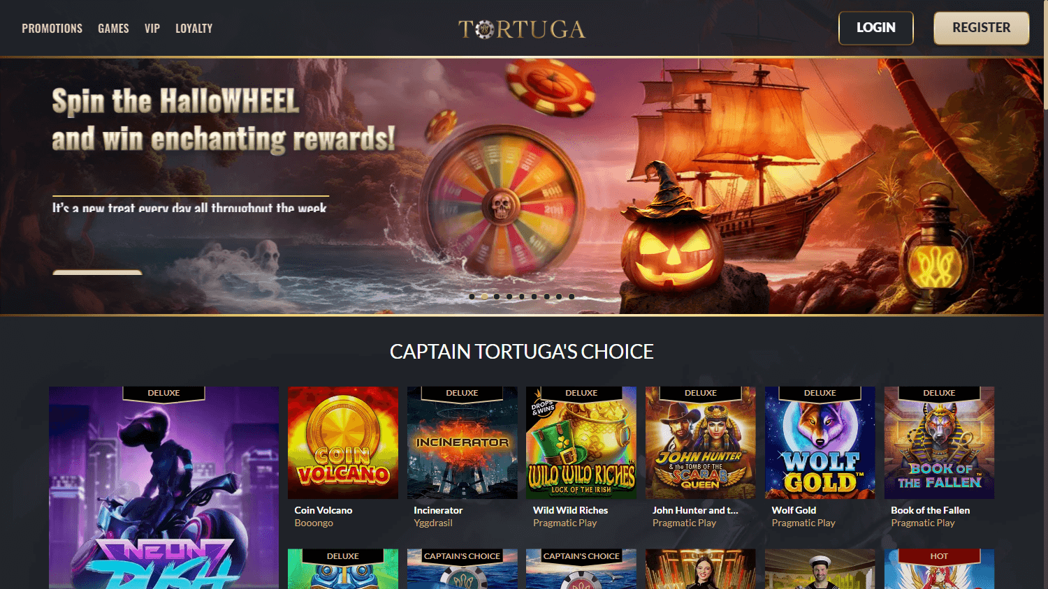 Tortuga Casino Desktop screenshot